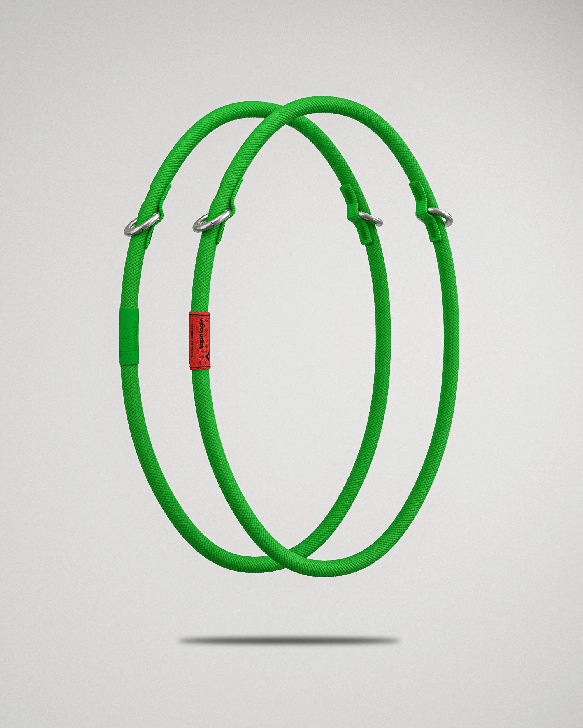 Boucle de corde de 10 mm / Vert uni