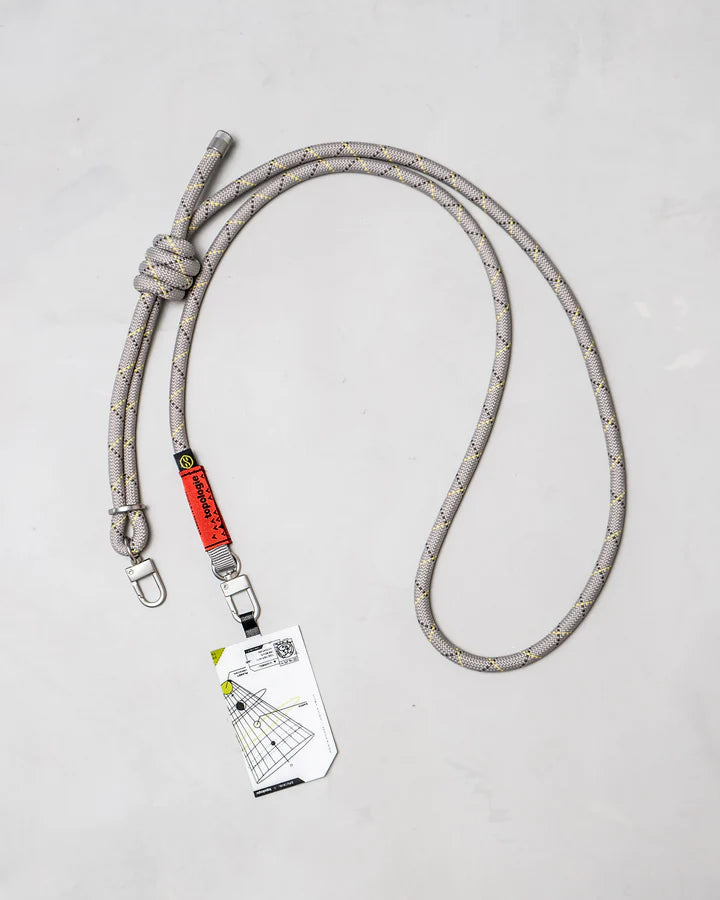 Sputnik x Topologie Phone strap adapter + strap de 8.0mm / Gris Sputnik