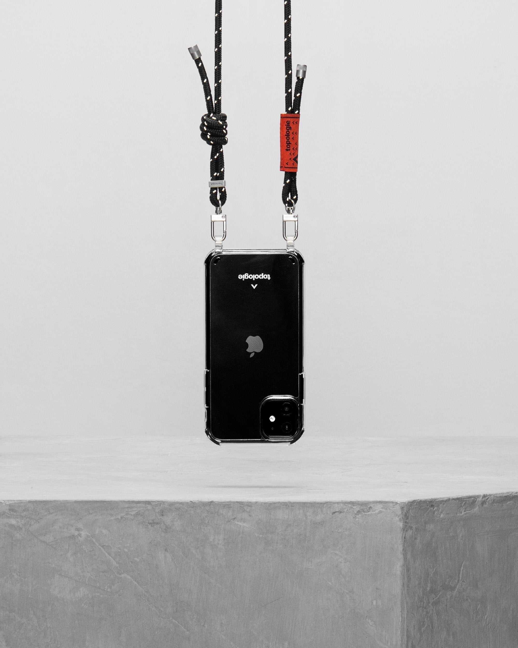Coque Verdon / Transparente / 6.0mm Noir réfléchissant