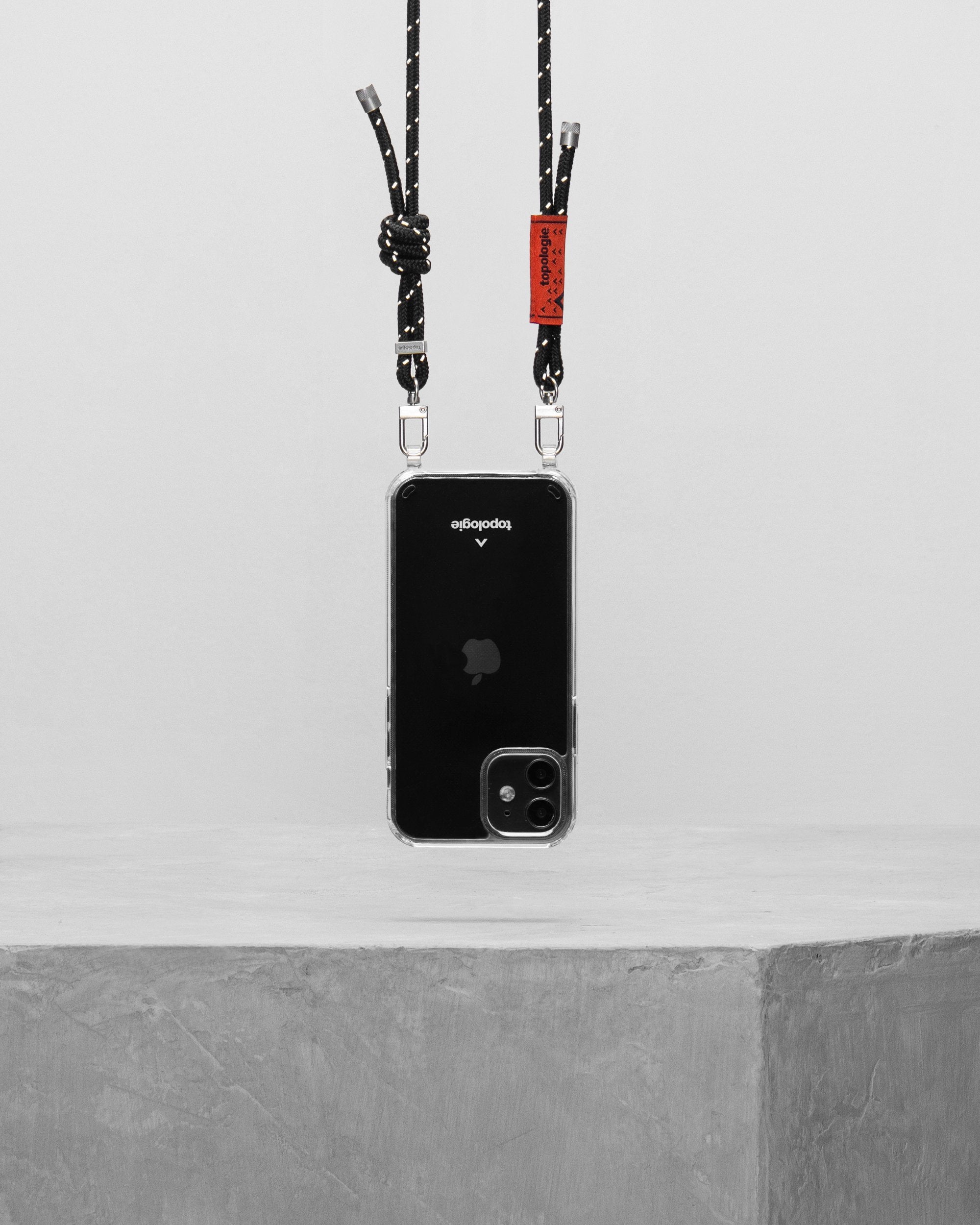Coque Verdon / Transparente / 6.0mm Noir réfléchissant