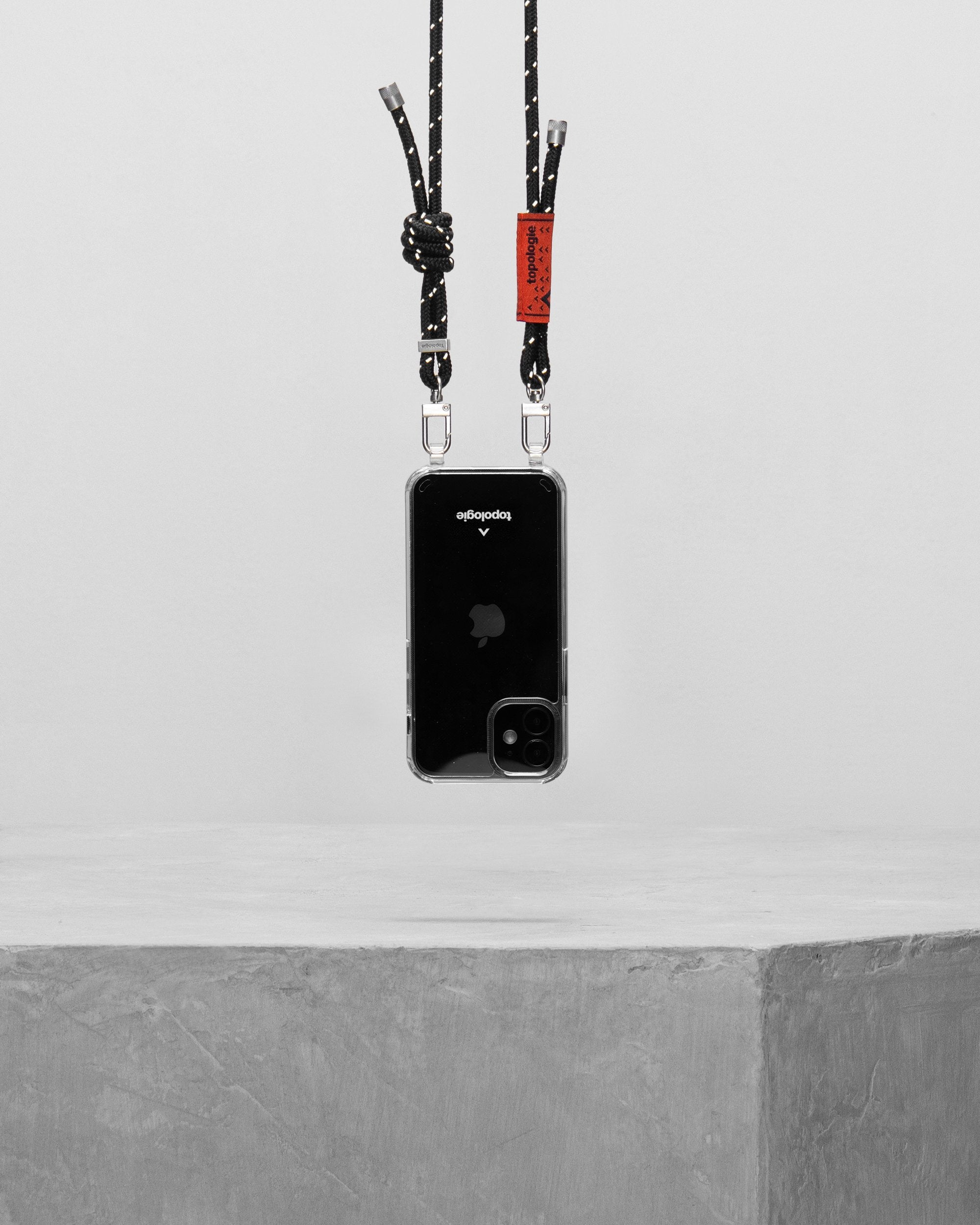 Coque Verdon / Transparente / 6.0mm Noir réfléchissant
