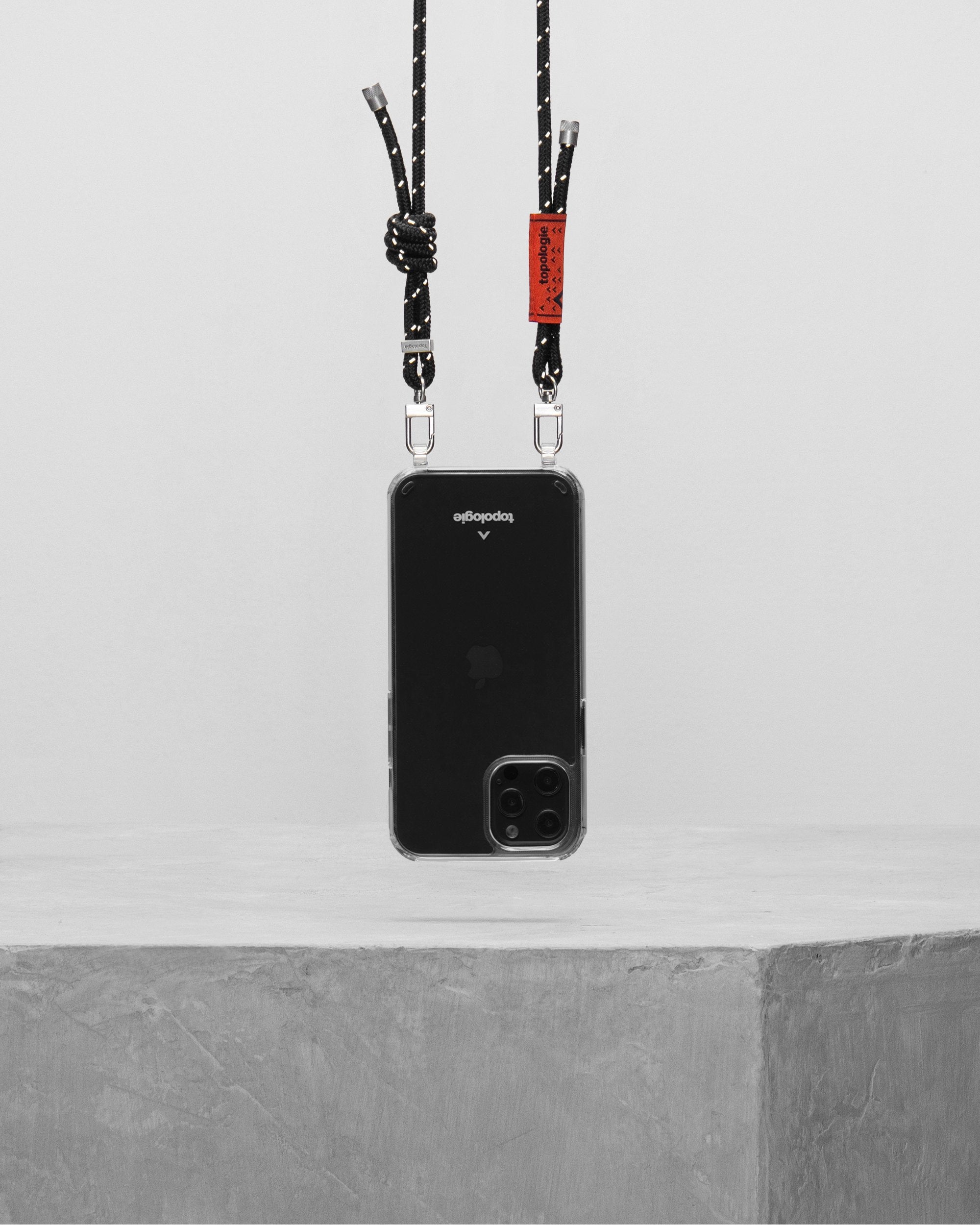 Coque Verdon / Transparente / 6.0mm Noir réfléchissant
