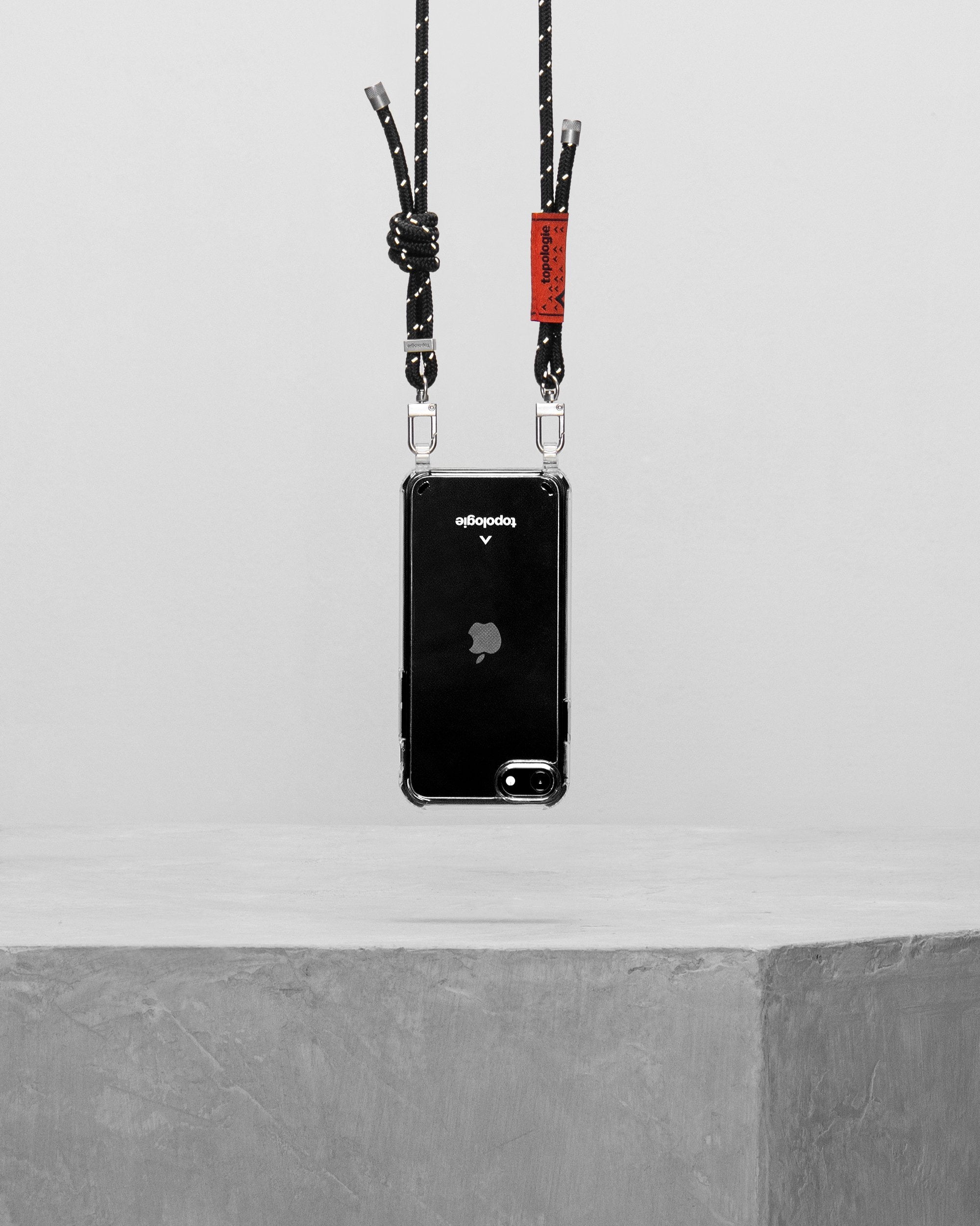 Coque Verdon / Transparente / 6.0mm Noir réfléchissant