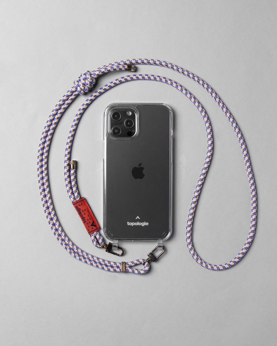 Verdon Phone Case / Clear / 6.0mm Beige Purple