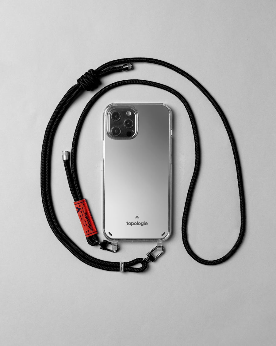 Verdon iPhone Case / Dark Mirror / 6.0mm Black Solid