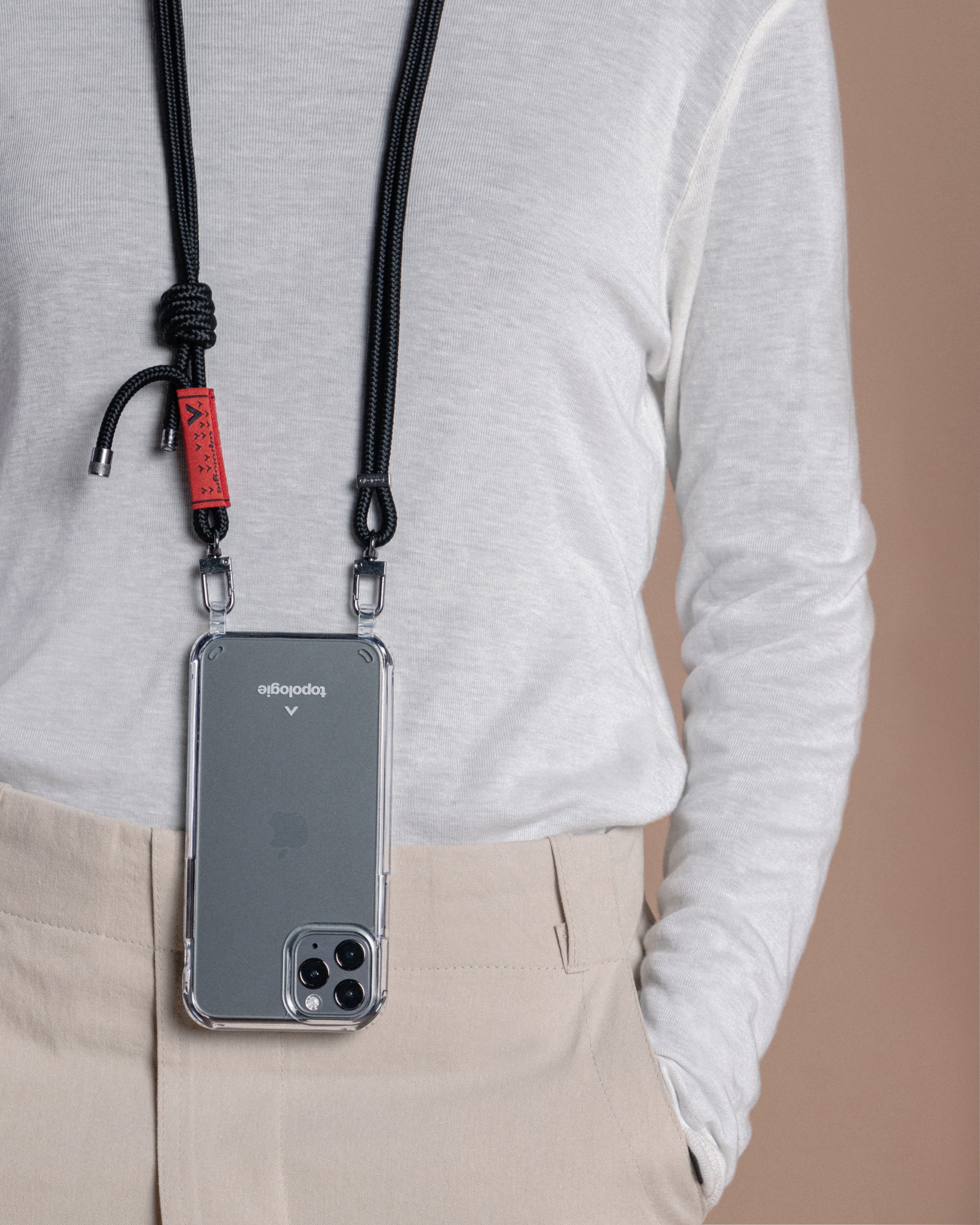 Verdon iPhone Case / Dark Mirror / 6.0mm Black Solid