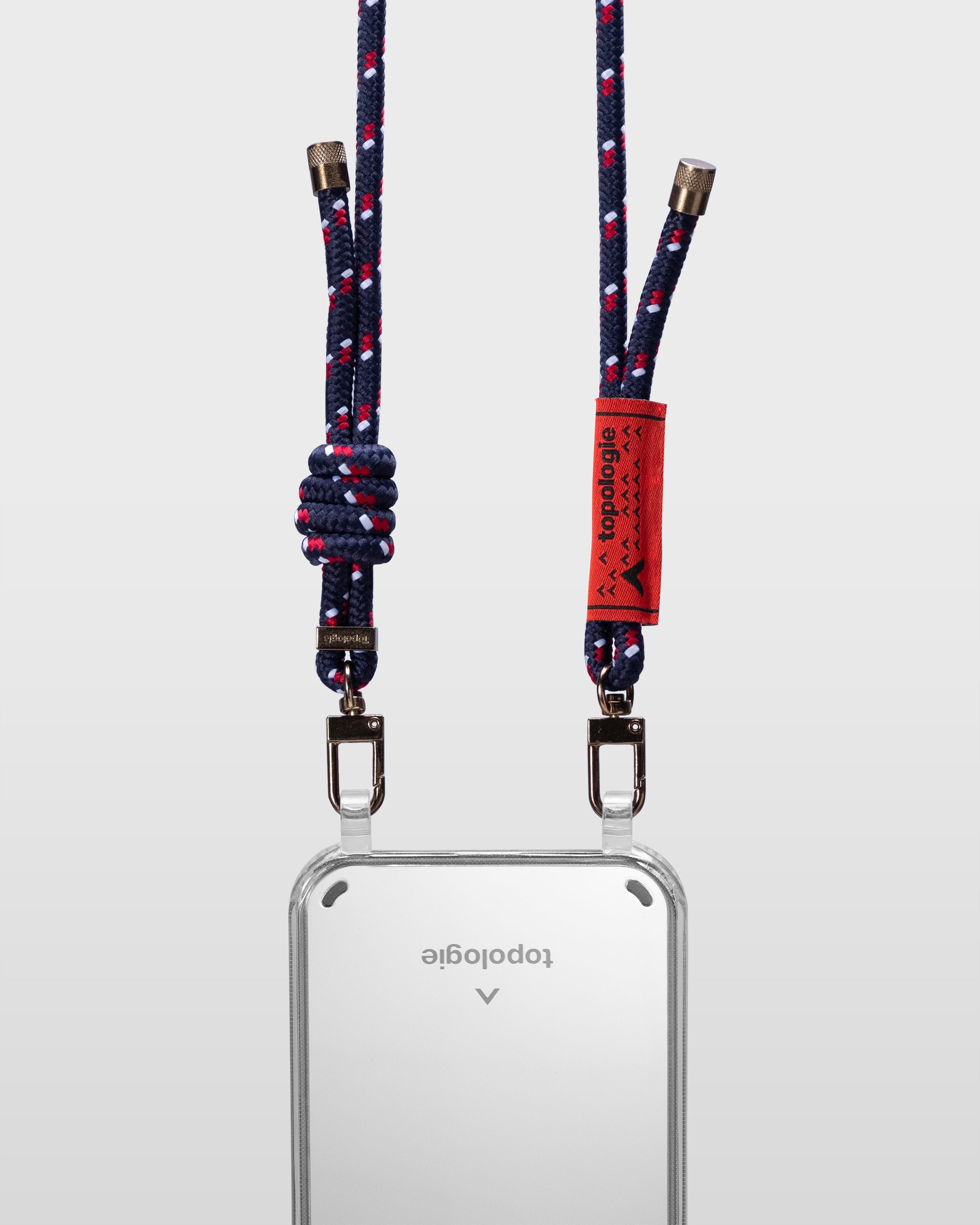 Verdon iPhone Case / Dark Mirror / 6.0mm Navy Patterned