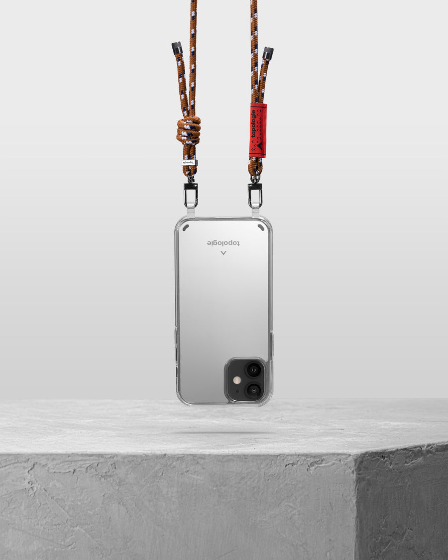 Verdon iPhone Case / Dark Mirror / 6.0mm Brown Navy