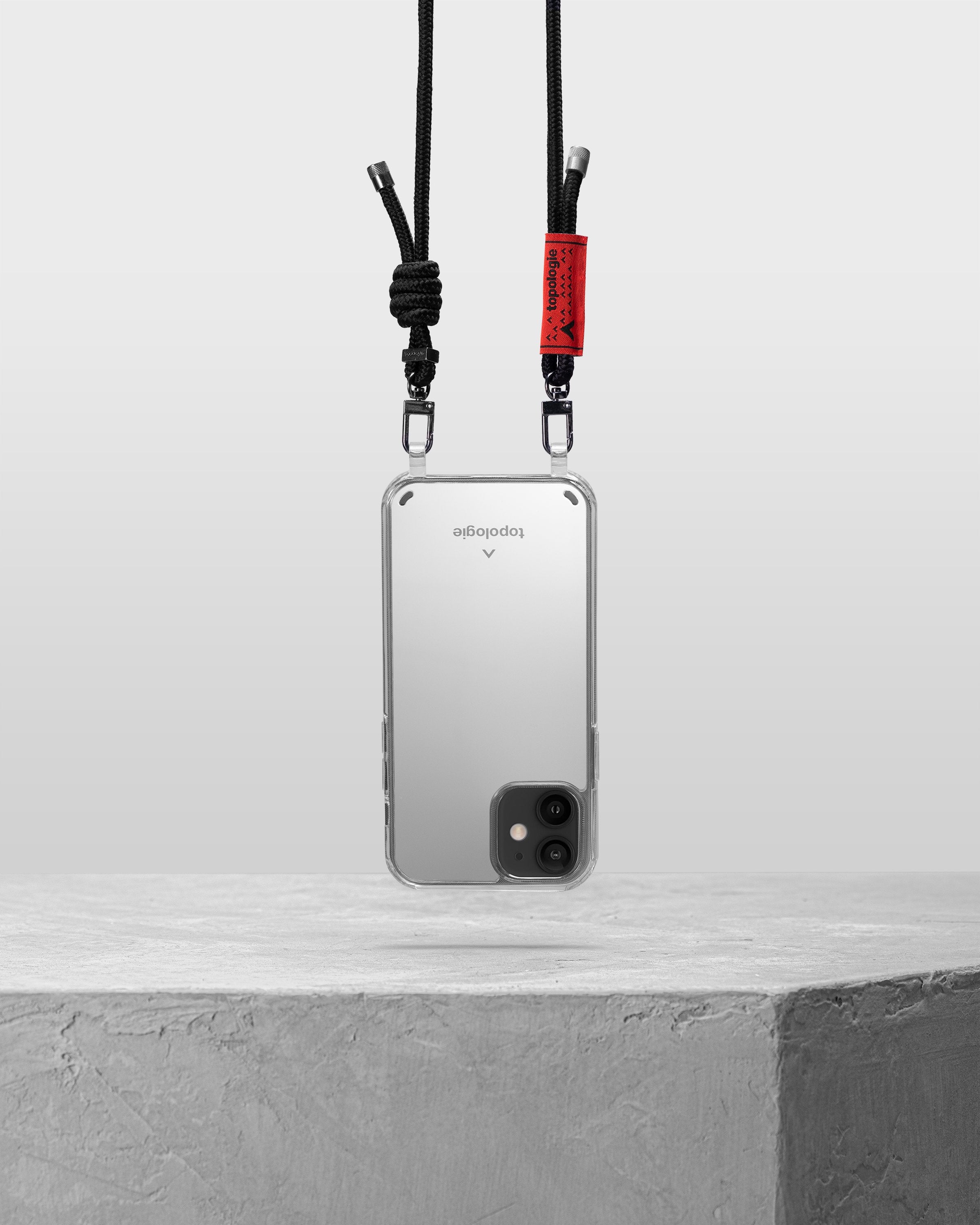 Verdon iPhone Case / Dark Mirror / 6.0mm Black Solid