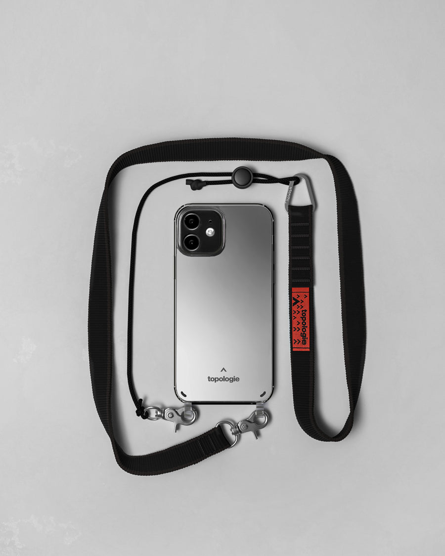 Verdon Phone Case / Dark Mirror / 20mm Black