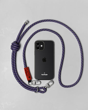 Verdon Phone Case / Clear / 8.0mm Black Purple