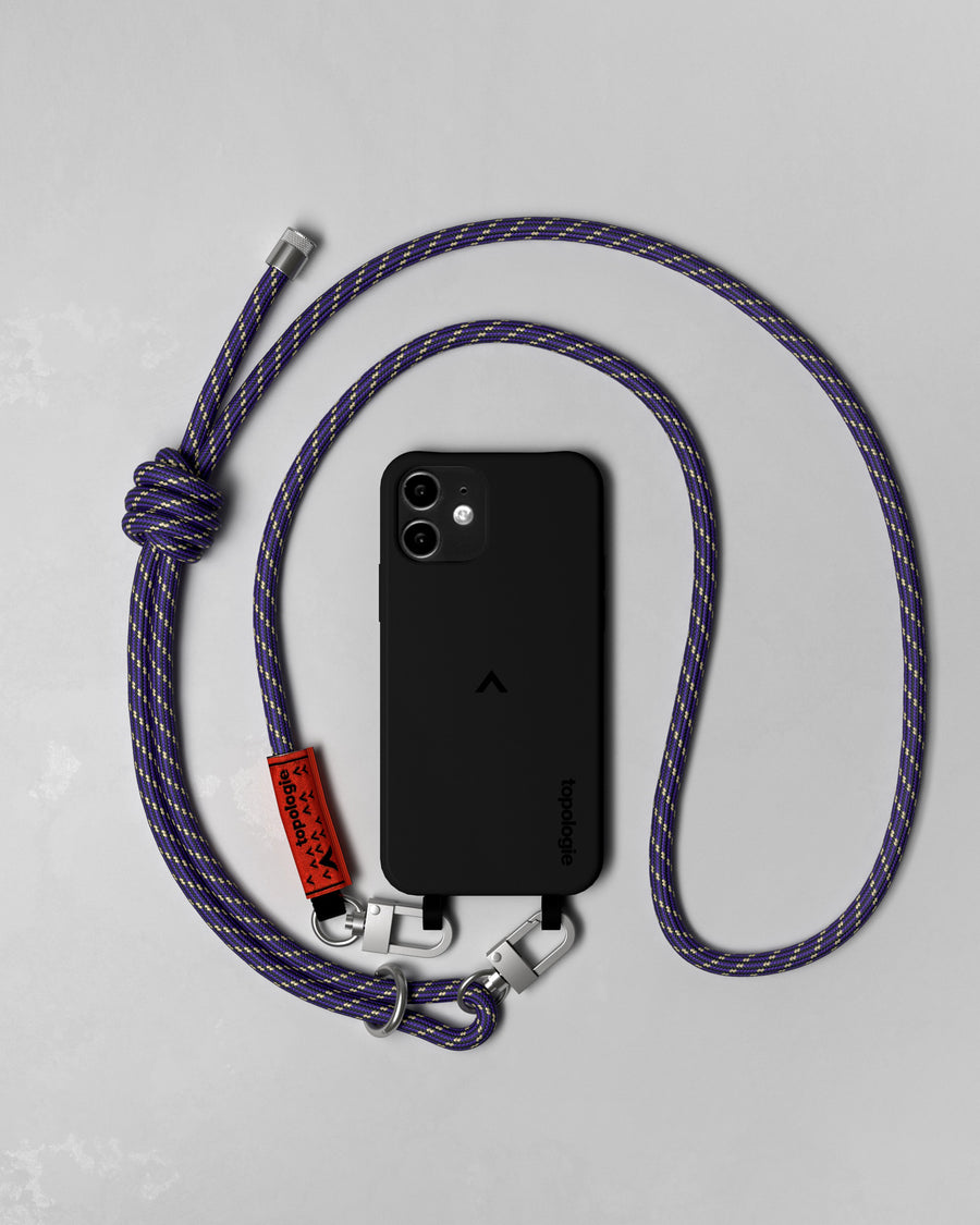 Dolomites Phone Case / Black / 8.0mm Black Purple