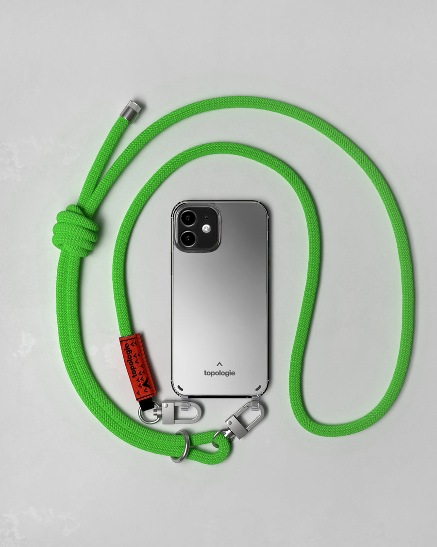 Verdon Phone Case / Dark Mirror / 8.0mm Green Solid