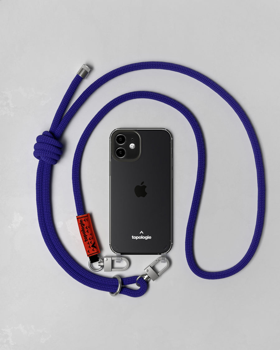 Verdon Phone Case / Clear / 8.0mm Purple Solid