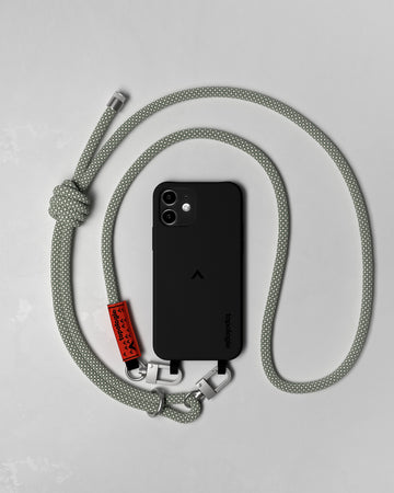 Dolomites Phone Case / Black / 8.0mm Sage Lattice