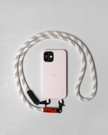 Dolomites Phone Case / Blush / 10mm White Patterned